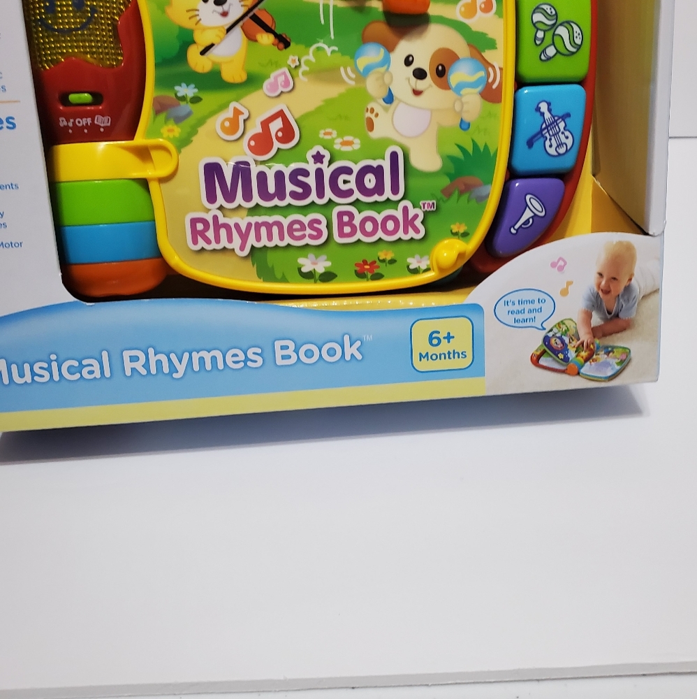 VTECH Musical Rhymes Book - Picture 2 of 6